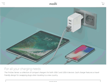 Tablet Screenshot of moshi.com